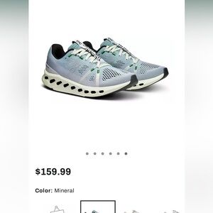 On Cloudsurfer running shoes, used a few times size nine